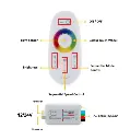 Controlador de Tira LED RGBW DC 12 24v 6a Ch - Vista Detalle #1