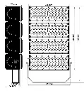 Proyector LED 200w Magnum Air 180lmw 25 - Vista Detalle #4