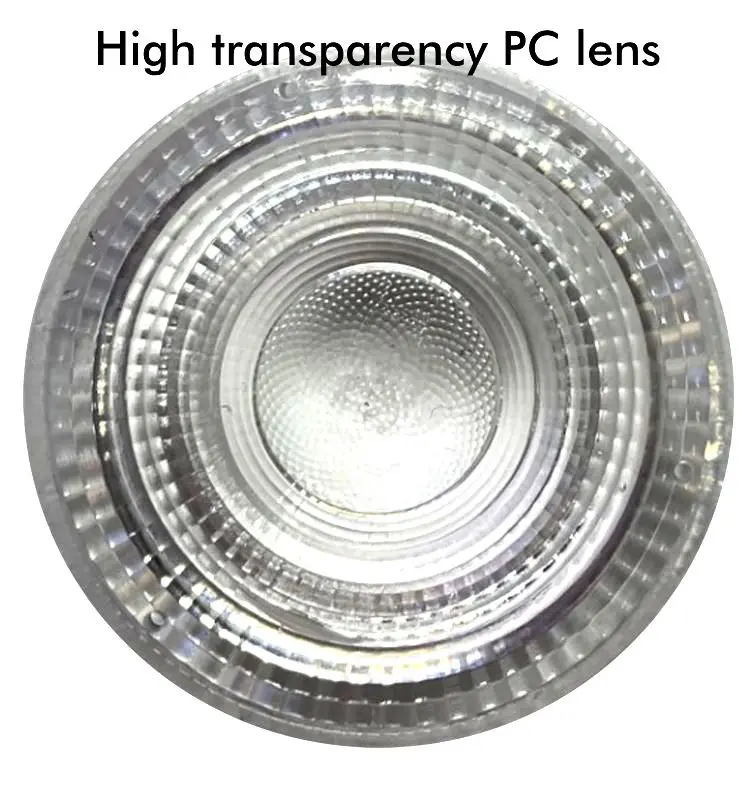 Dicroica LED GU10 8w Alta Luminosidad Cristal 24º - Vista Detalle #2