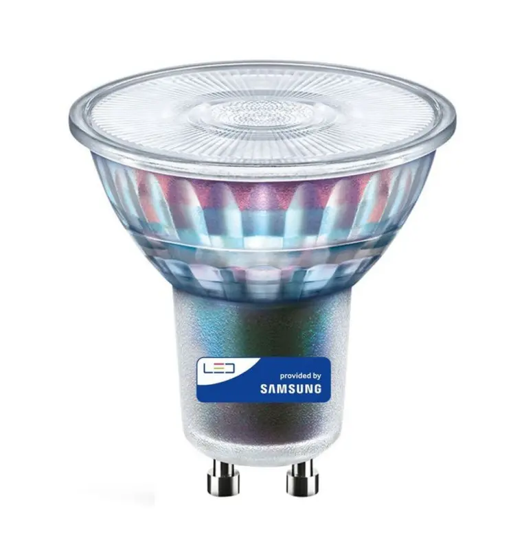 Bombilla Dicroica LED 6w Samsung GU10 Glass - Vista Detalle #3