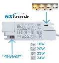 Foco Empotrable Orientable LED Potencia Ajustable 24w IP20 24 CCT - Vista Detalle #2
