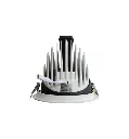Foco Empotrable Orientable LED Potencia Ajustable 24w IP20 24 CCT - Vista Detalle #3