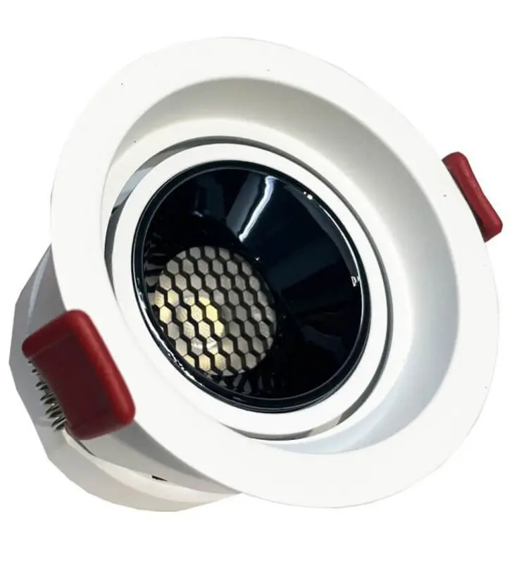 Empotrable LED 5w 8w 12w Blanco Bridgelux Chip Ugr11 CCT CRI 92 - Vista Detalle #3