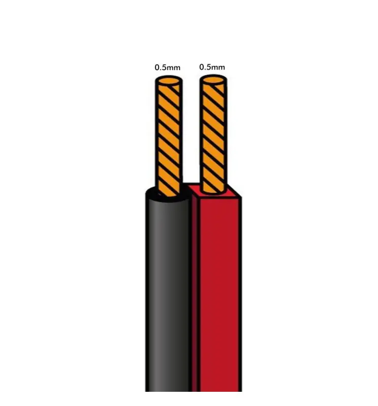 Cable Audio Tira LED 2x05mm 100metros - Vista Detalle #1