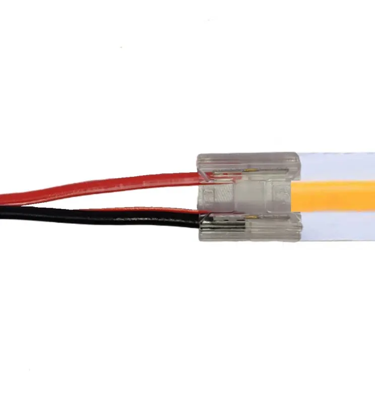 Conector-transparente-para-tiras-led-cob-smd-8mm-10mm-ip20 - Conector para Tiras LED COB + SMD 