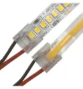 Conector-transparente-para-tiras-led-cob-smd-8mm-10mm-ip20 - Conector para Tiras LED COB + SMD 