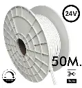 Tira LED Neón 24V 50m / rollo rosa - Vista Detalle #3