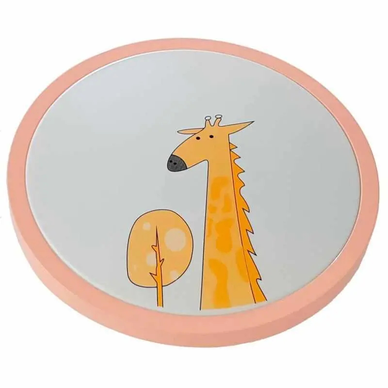 Plafon LED Infantil Rosa Jirafa - Vista Detalle #1