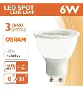 Dicroica LED 6w 60 GU10 OSRAM Chip - Vista Detalle #4