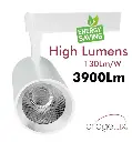 Foco LED 30w Parma Blanco Carril Monofasico CRI 92 - Vista Detalle #1