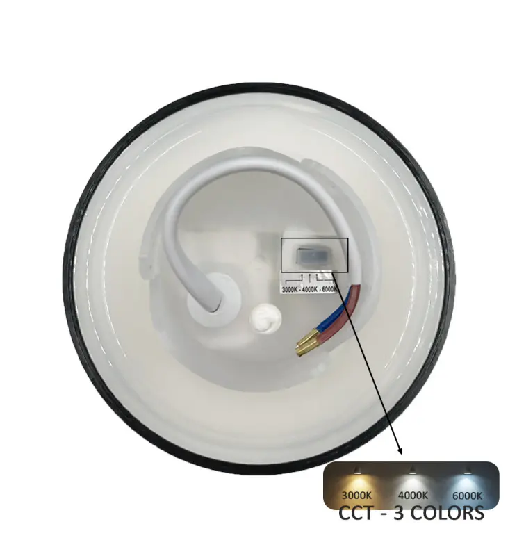 Aplique LED 15w Moon CCT Color Seleccionable IP65 - Vista Detalle #3