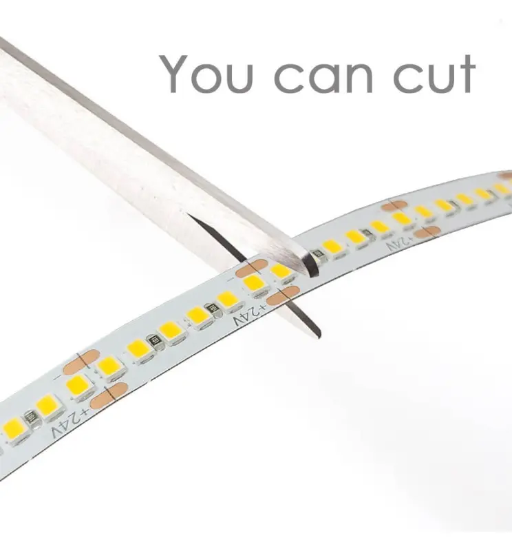 Tira LED 24v 120xledm 5m Smd2835 1680lm 12wm IP20 - Vista Detalle #1