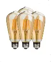 Bombilla LED Filamento Vintage 8W E27 Gold ST64 - Shopping