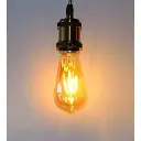Bombilla LED Filamento Vintage 8W E27 Gold ST64 - Shopping