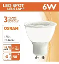 Dicroica LED 6W 60° GU10 OSRAM CHIP DURIS E 2835 - Vista Detalle #1