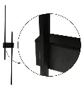 Aplique LED 9w Bellatrix Pared Interior 2700k - Vista Detalle #2