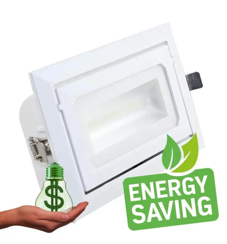 Foco Proyector LED 40w OSRAM Chip Orientable Rectangular Color Seleccionable CCT 120 - Vista De