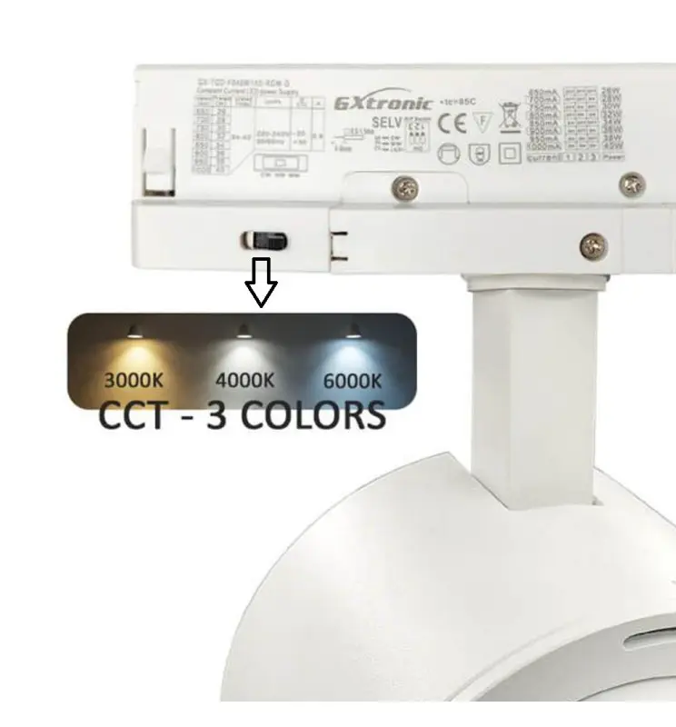 Foco LED 40w 26w Trifasico Roma Optica Regulable Ugr13 CCT - Vista Detalle #1