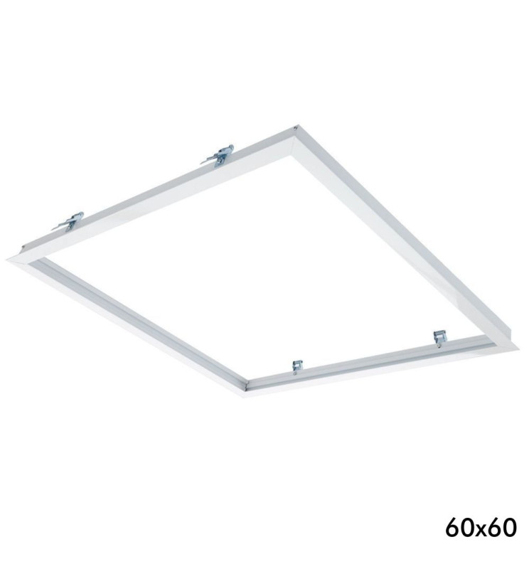 Marco Aluminio Panel LED 60x60cm