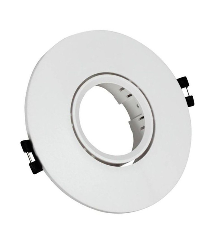 Aro Marco Circular Blanco Orientable para GU10