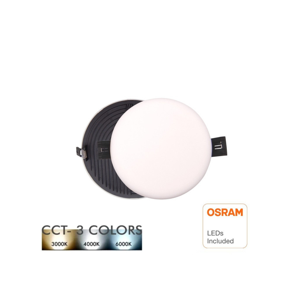 Downlight LED 8W Frameless QUASAR OSRAM CHIP DURIS E 2835 CCT