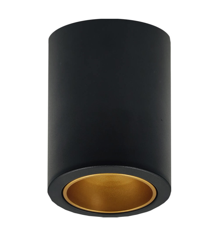 Aplique de Techo Basculante Serie Oculus GU10 Exterior Negro