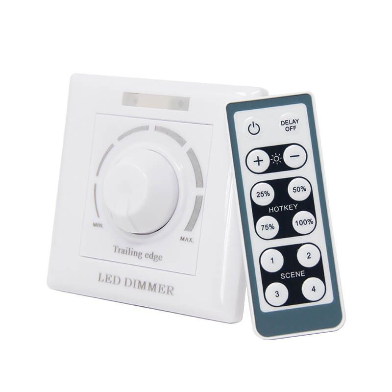 Mando para Iluminación LED Regulador TRIAC 200W Dimmer AC 220V con Mando IR