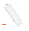 Placa Slim LED Cuadrada 24W CCT OSRAM CHIP DURIS E 2835