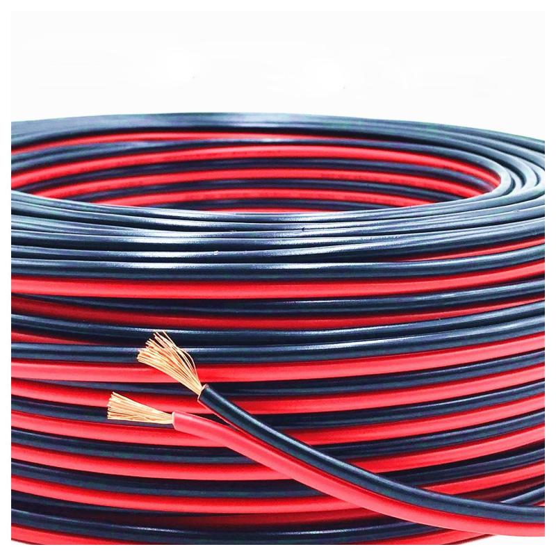 Cable de Tira LED 0.75mm² 5m, Rojo y Negro
