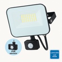 Foco Proyector LED 30W AURORA Chip Lumileds 140lm / W Sensor Movimiento PIR