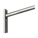Luminaria Vial LED Soporte para Farola para Columna y Pared- Acero Galvanizado 100cm