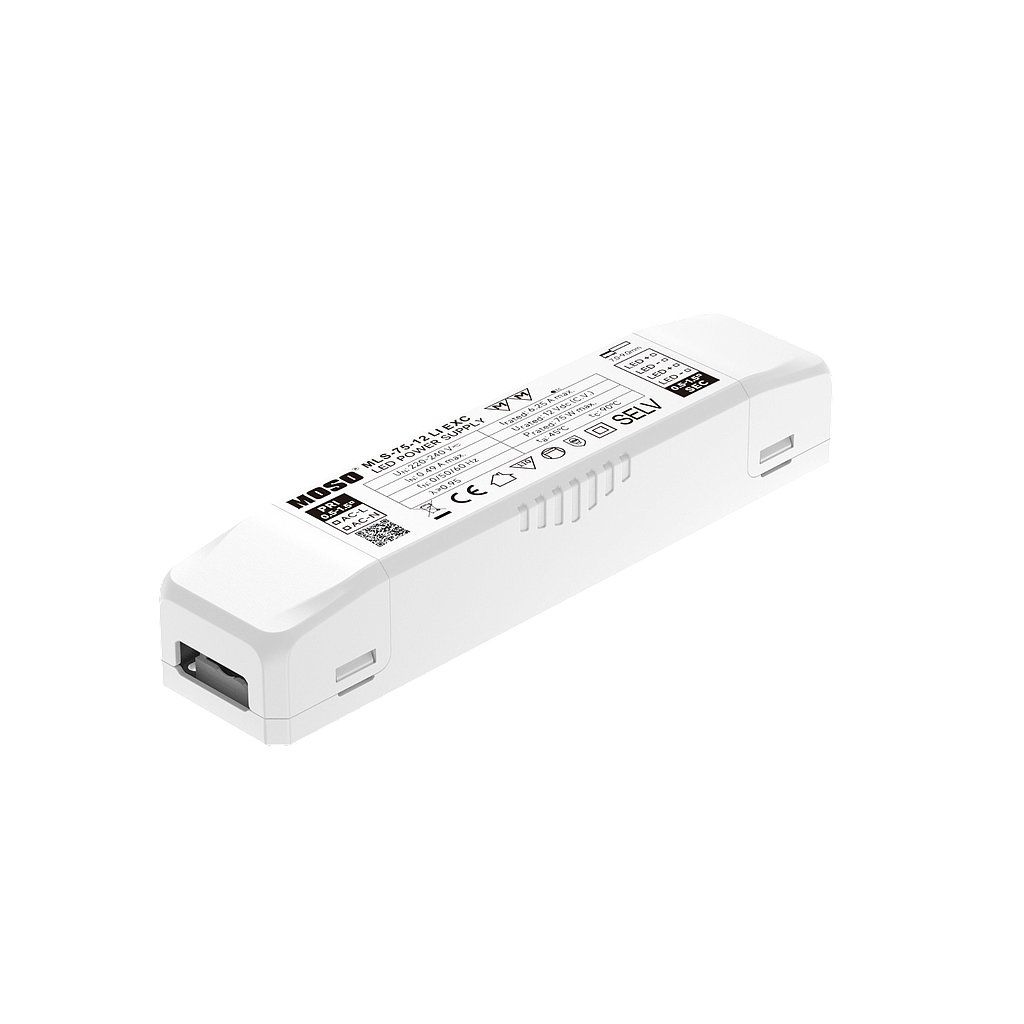 Fuente de Alimentación LED MOSO 60W 24V IP20 - Serie MLS (MLS-60-24 LI EXC)