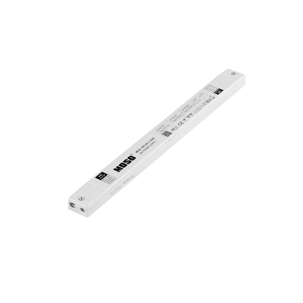 Fuente de Alimentación LED MOSO 100W 24V IP20 - Serie MUS (MUS-100-24 LI EXC)