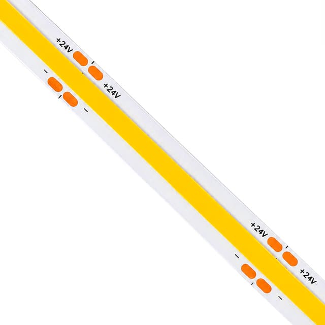 Tira LED COB 24V | 320 LED / m | 10m | FLIP CHIP | 1200lm | 12W/m | CRI90 | IP20