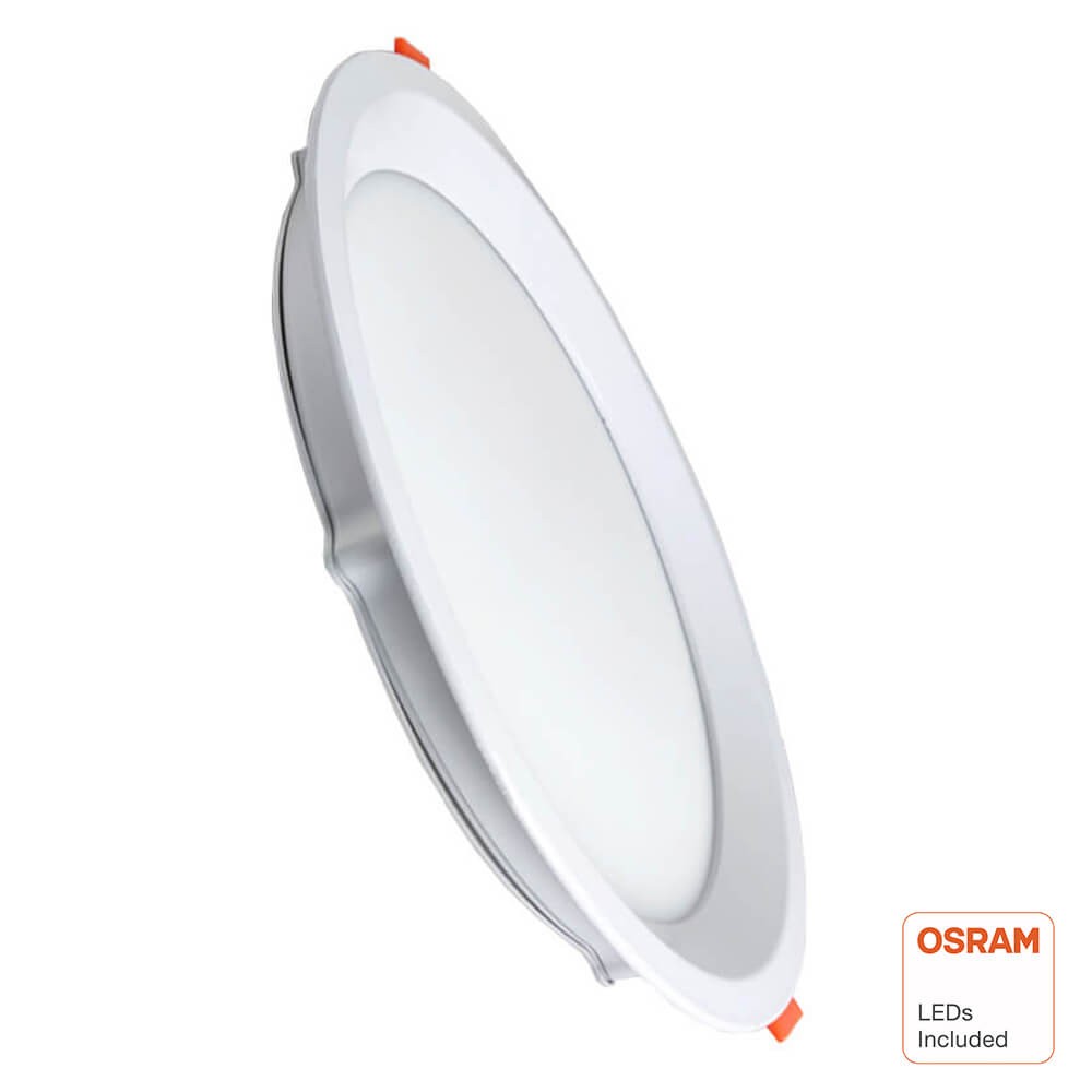 Downlight LED 24W Circular Regulable Driver Lifud OSRAM Chip DURIS E 2835 160lm / W UGR17