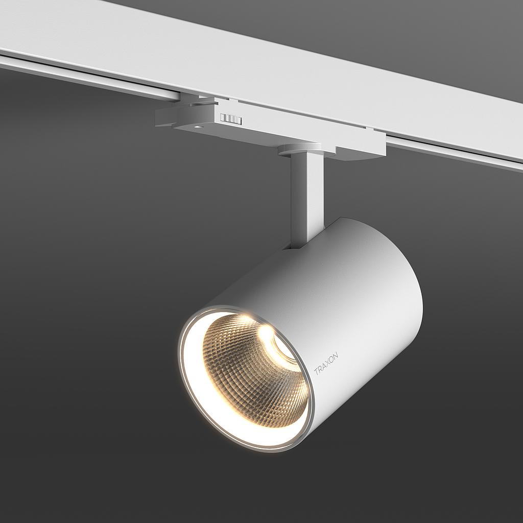 LUXPOINT LED Tracklight LP TL 30W 830/840 / 865 24D 2W WH