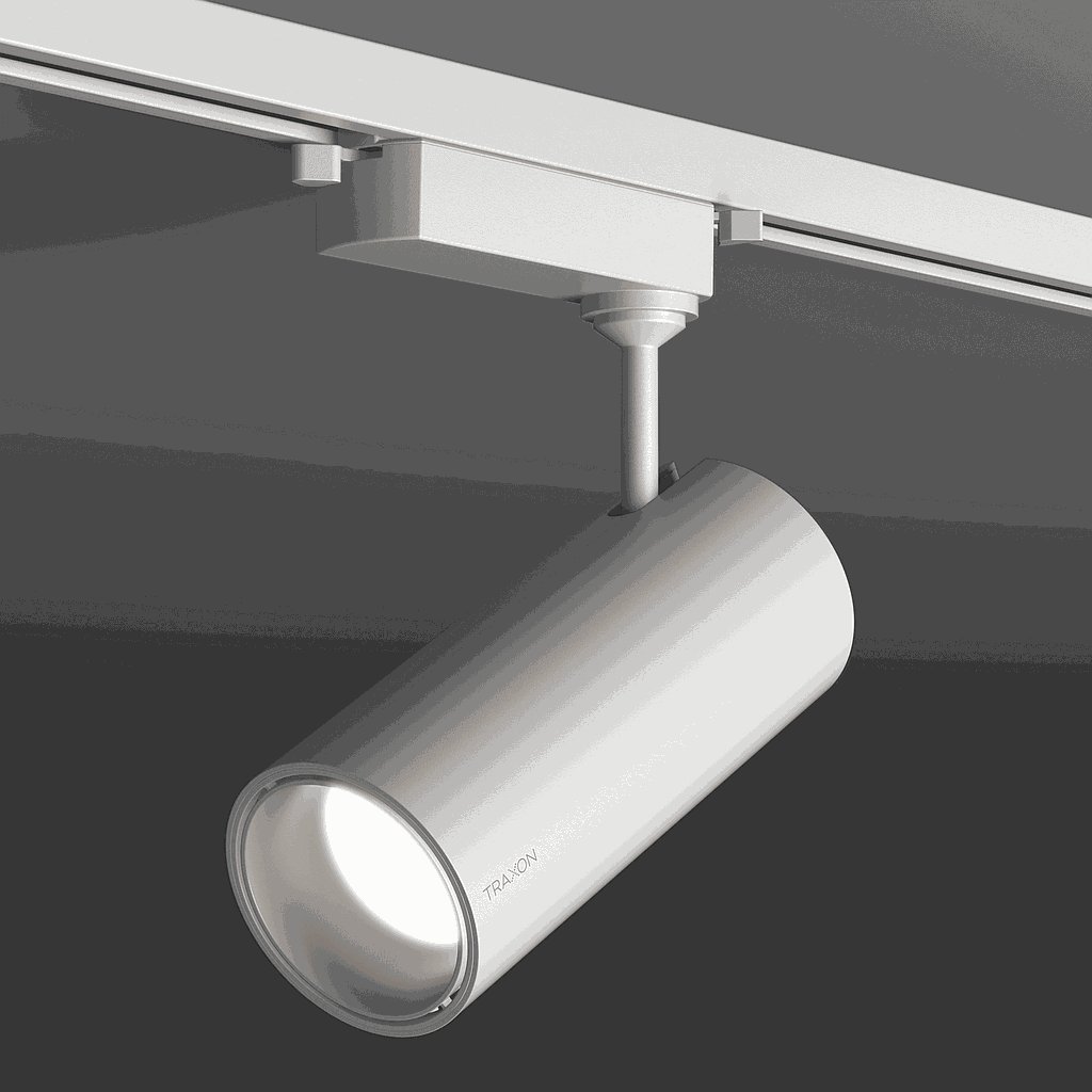 LED Tracklight Eckhard 35W 3CCT Blanco