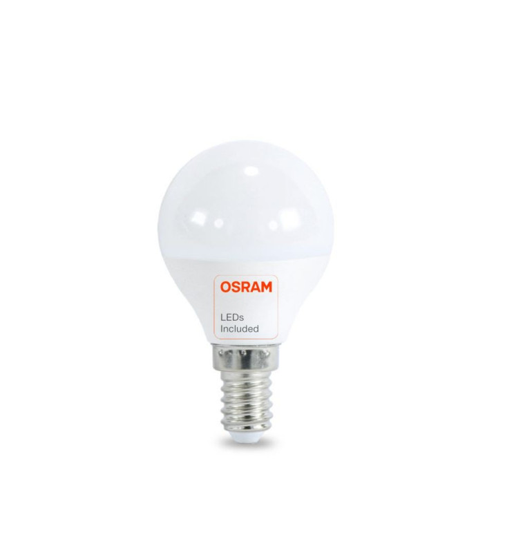 Bombilla LED 6W E14 G45 220º OSRAM CHIP DURIS E 2835