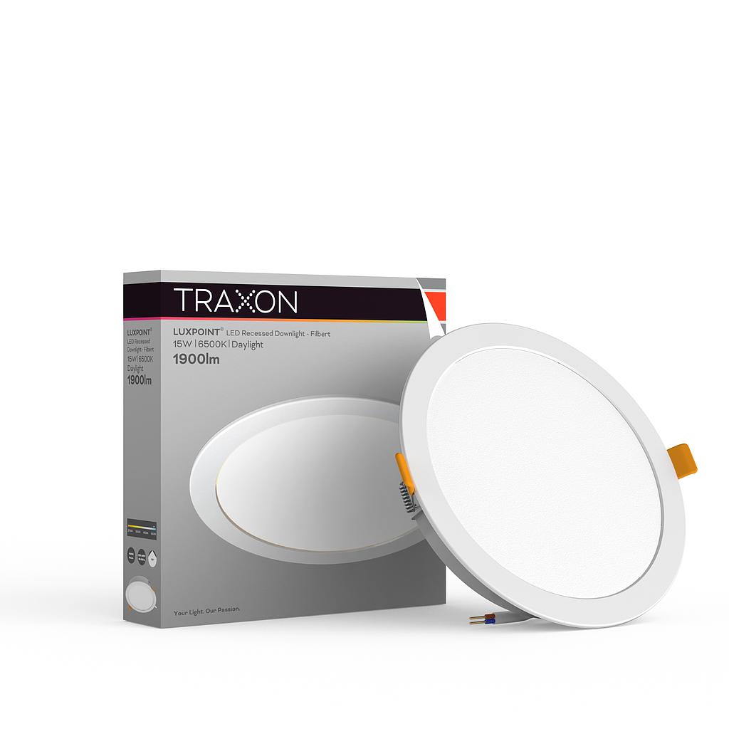Downlight LED empotrable Filbert 15W corte145mm