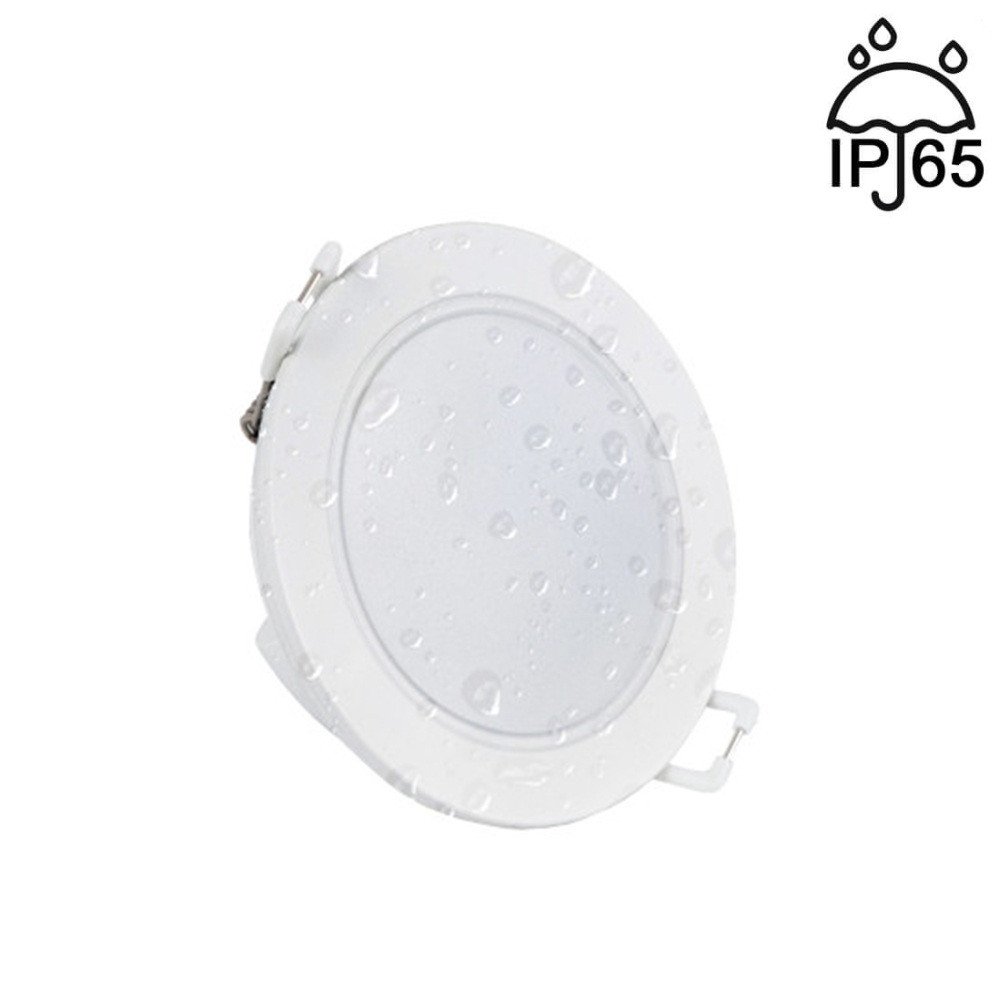 Empotrable LED 5W IP65 Blanco Dimable TRIAC Corte Ø68mm