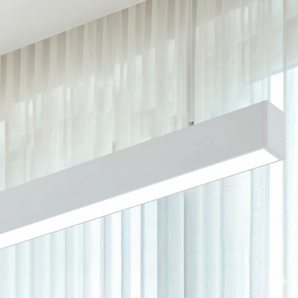 Lámpara Lineal LED colgante y superficie 40W | POLARIS | Interconexión Lineal | 3CCT | 120cm