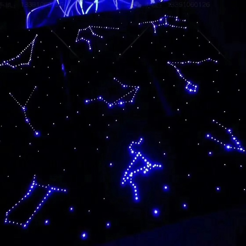 Kit Fibra Óptica LED RGB Cielo Estrellado 