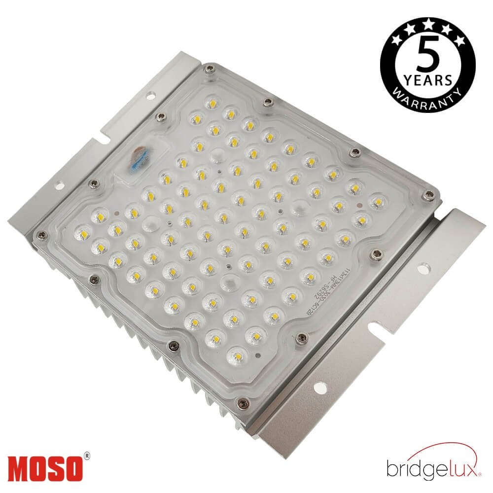 Módulo Óptico LED 60W | SMD3030 Bridgelux 180Lm/W | Driver Moso Regulable 1-10V y Programable | 140ºx140º