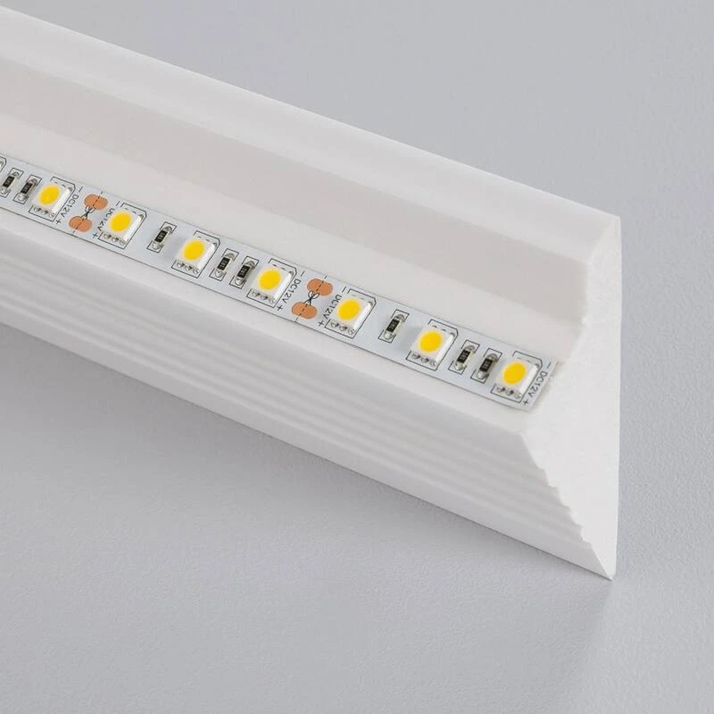 Moldura Cornisa 2m para Tira LED SVARO 60