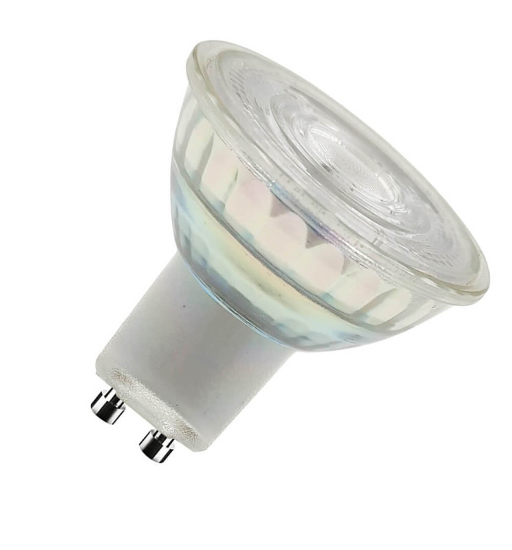 Bombilla Dicroica LED GU10 8W Cristal 24° Alta Luminosidad SMD1A1A