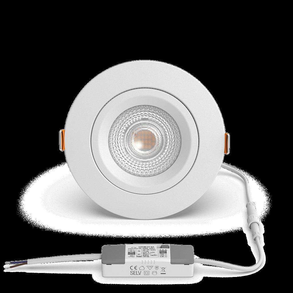 Downlight LED Basculante Gimbal Bogen 3CCT