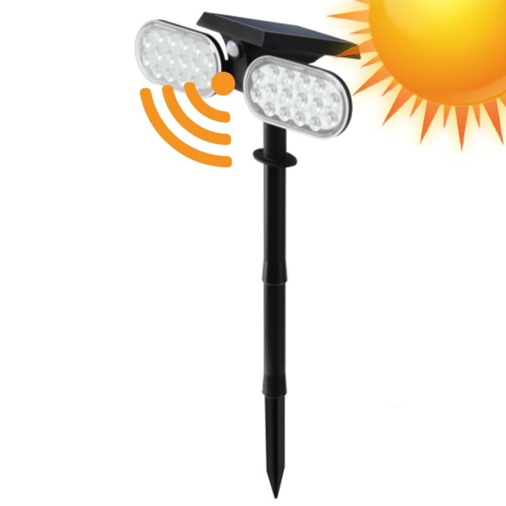 Sensor para Iluminación LED Pica solar Jardín 4500K con Sensor de movimiento