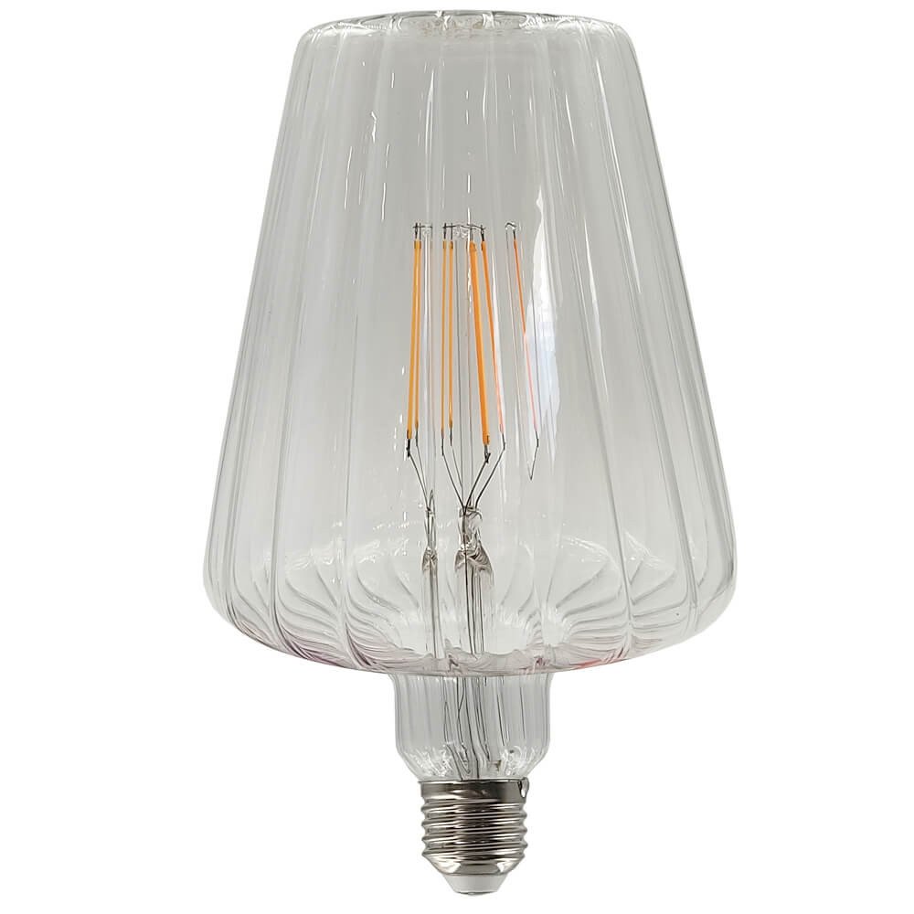 Bombilla LED Filamento -CONICA- Decorativa 6W E27