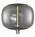 Bombilla LED Filamento Cristal Ahumado 4W E27 T220 Ambar 91189