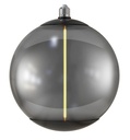 Bombilla LED Filamento Cristal Ahumado 4W E27 G250 Ambar" 91187